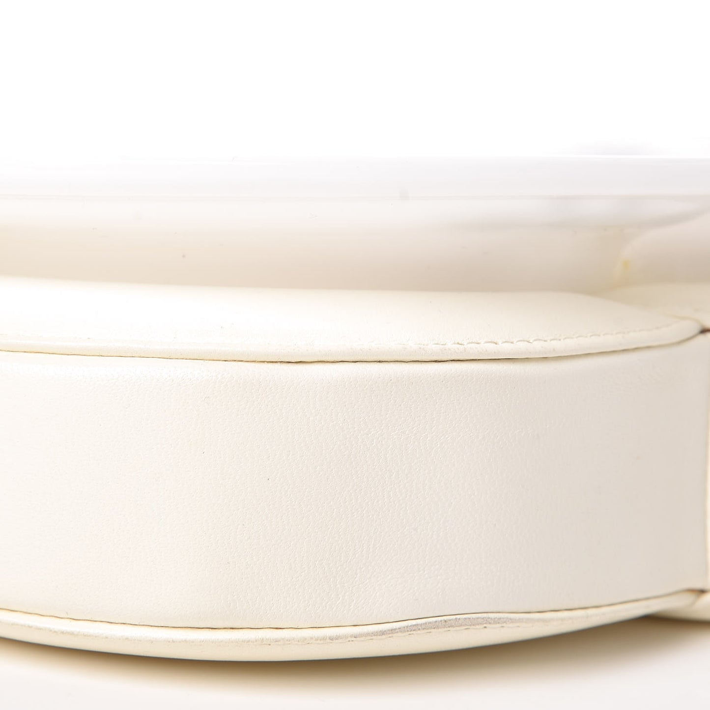 Plexiglass Brasserie Gabrielle Plates Minaudiere White