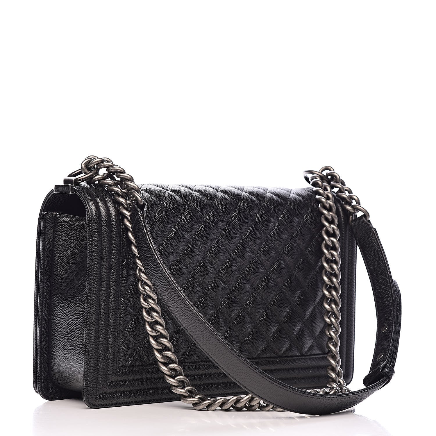 Chanel Caviar Quilted New Medium Boy Flap Black 3 of 11