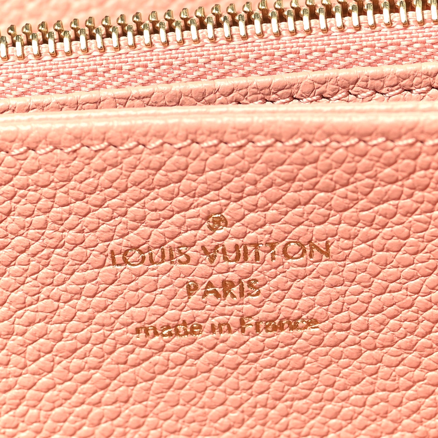 Louis Vuitton Empreinte Monogram Giant Zippy Wallet Rose Trianon