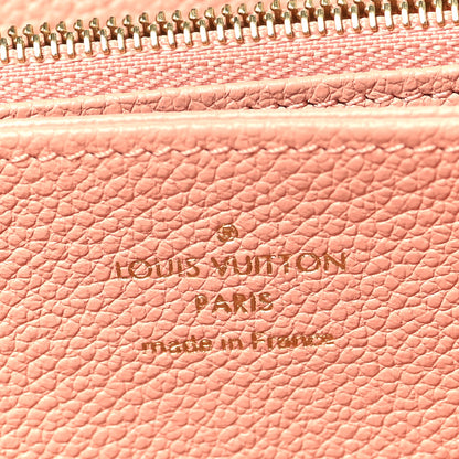 Louis Vuitton Empreinte Monogram Giant Zippy Wallet Rose Trianon Creme 6 of 6