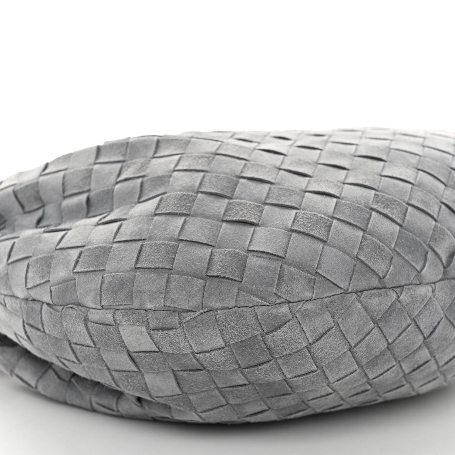 Bottega Veneta Suede Calfskin Intrecciato Teen Jodie Hobo Thunder 8 of 10