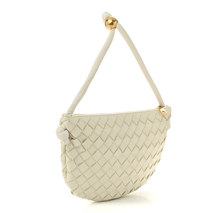 Bottega Veneta Nappa Intrecciato Medium Turn Pouch White 3 of 9