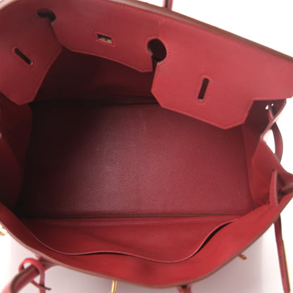 Hermes Courchevel Birkin 40 Rouge Vif 5 of 14