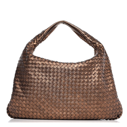 Bottega Veneta Nappa Intrecciato Large Veneta Hobo Copper 1 of 7