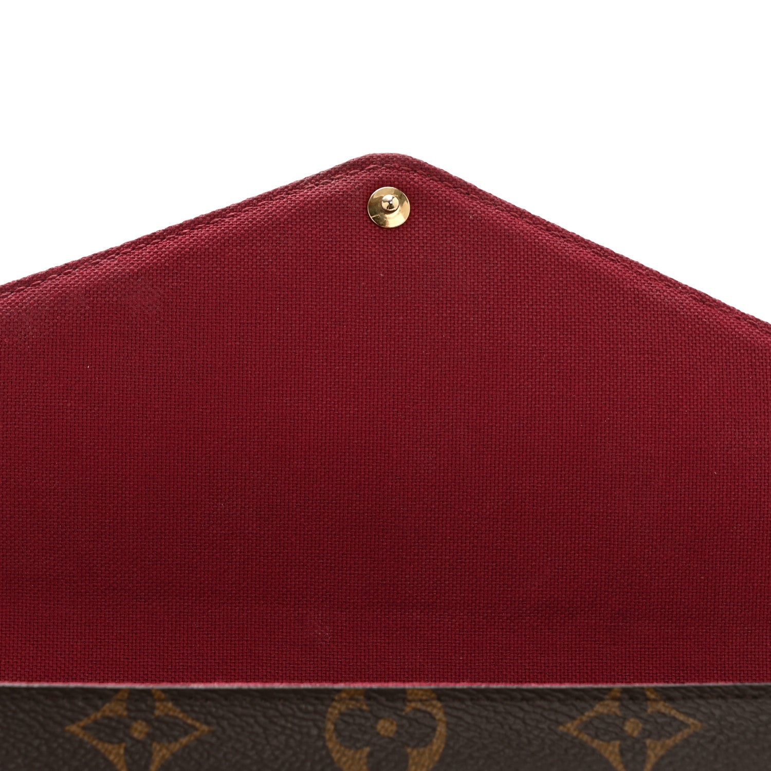 Louis Vuitton Monogram Pochette Felicie Chain Wallet Fuchsia 13 of 16