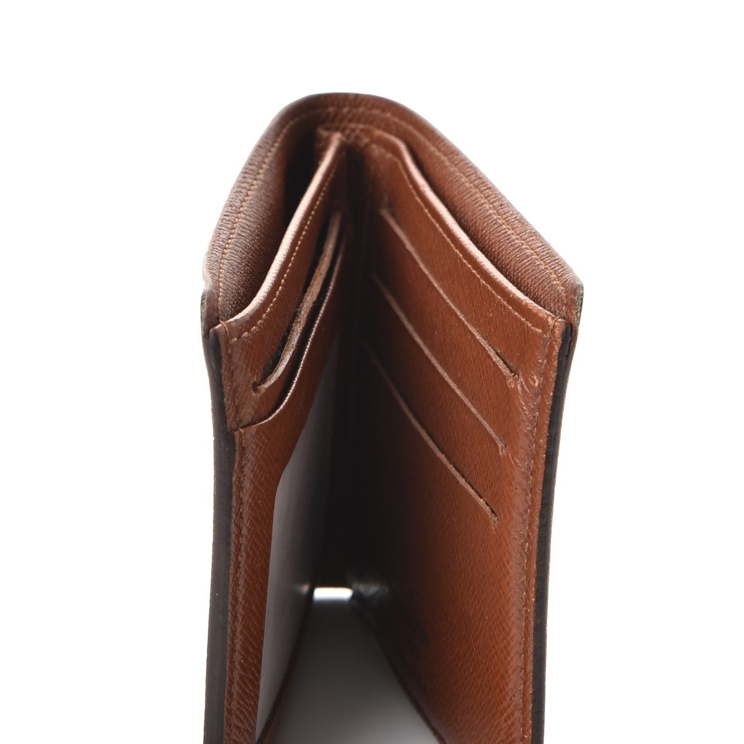 Louis Vuitton Monogram Mens Porte-Billets 3 Card Billfold Wallet 8 of 10
