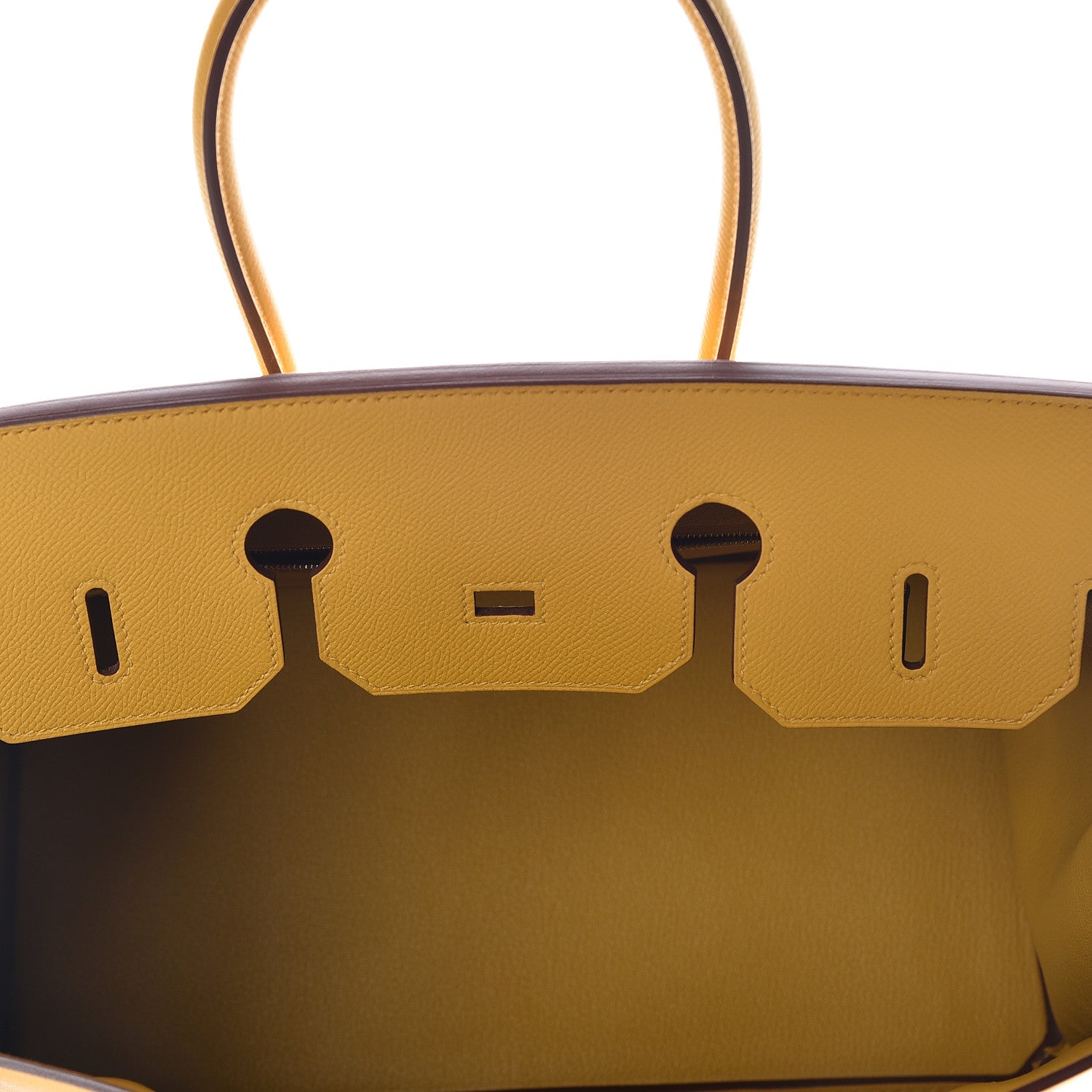 Hermes Epsom Birkin 35 Jaune Ambre 15 of 38
