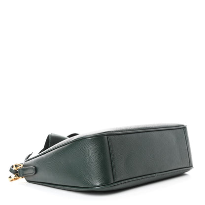 Prada Saffiano Lux Re-Edition 2005 Shoulder Bag Smeraldo 3 of 4