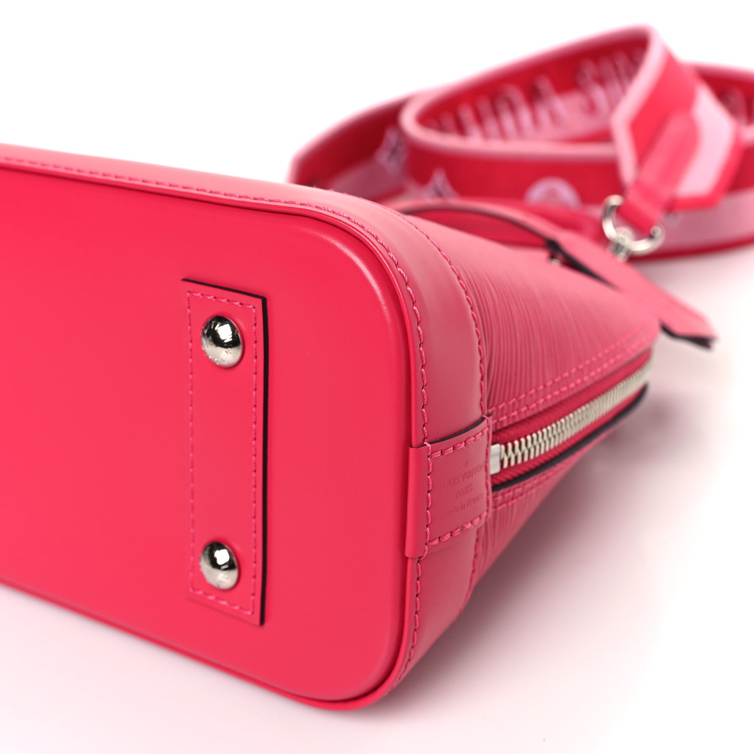 Louis Vuitton Epi Jacquard Alma BB Rose Pondicherry 8 of 8