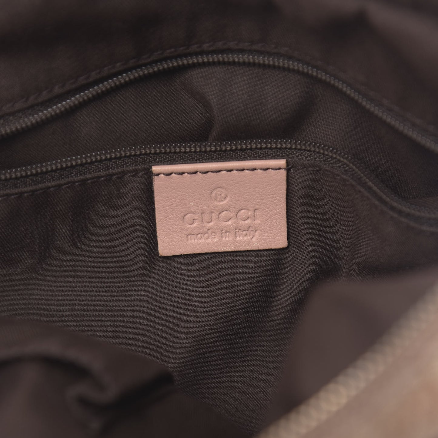 Crystal Monogram Web Hobo Blush
