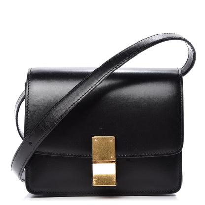 Celine Box Calfskin Small Classic Box Flap Bag Black 1 of 10
