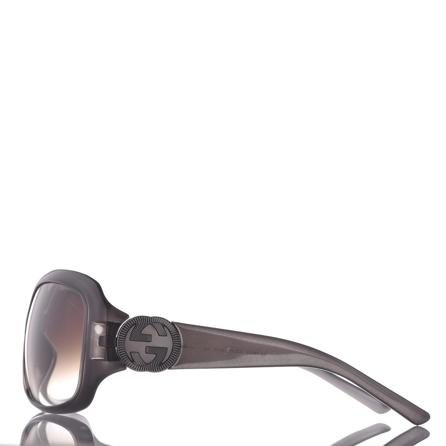 Gucci Square Frame GG 3164/S Sunglasses Silver 2 of 8