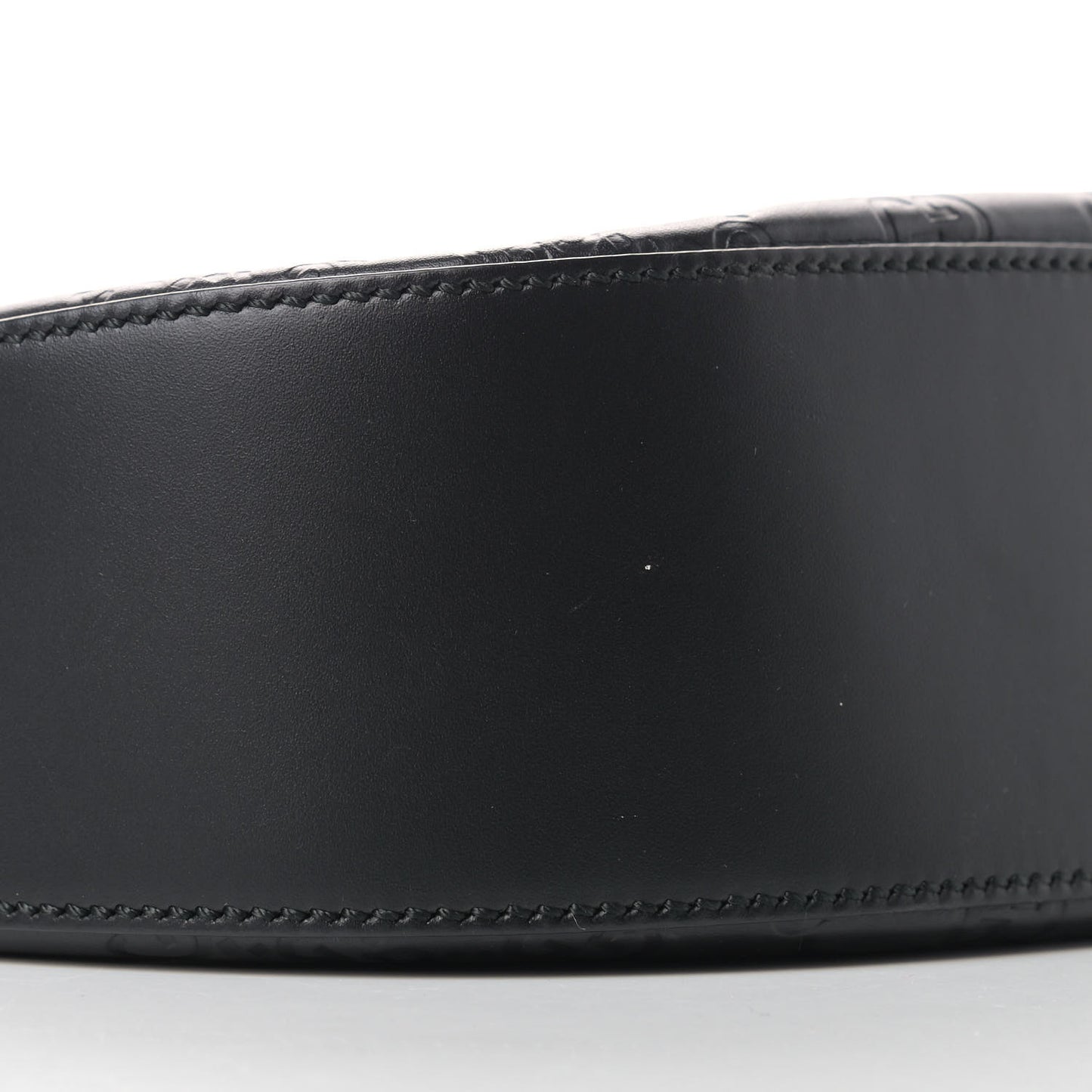 Guccissima Web Medium Padlock Messenger Shoulder Bag Black