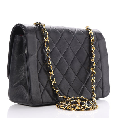 Chanel Lambskin Quilted Medium Single Flap Black 3 of 8