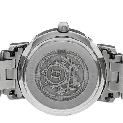 Hermes Stainless Steel 24mm Clipper Quartz Watch Gold 4 of 4