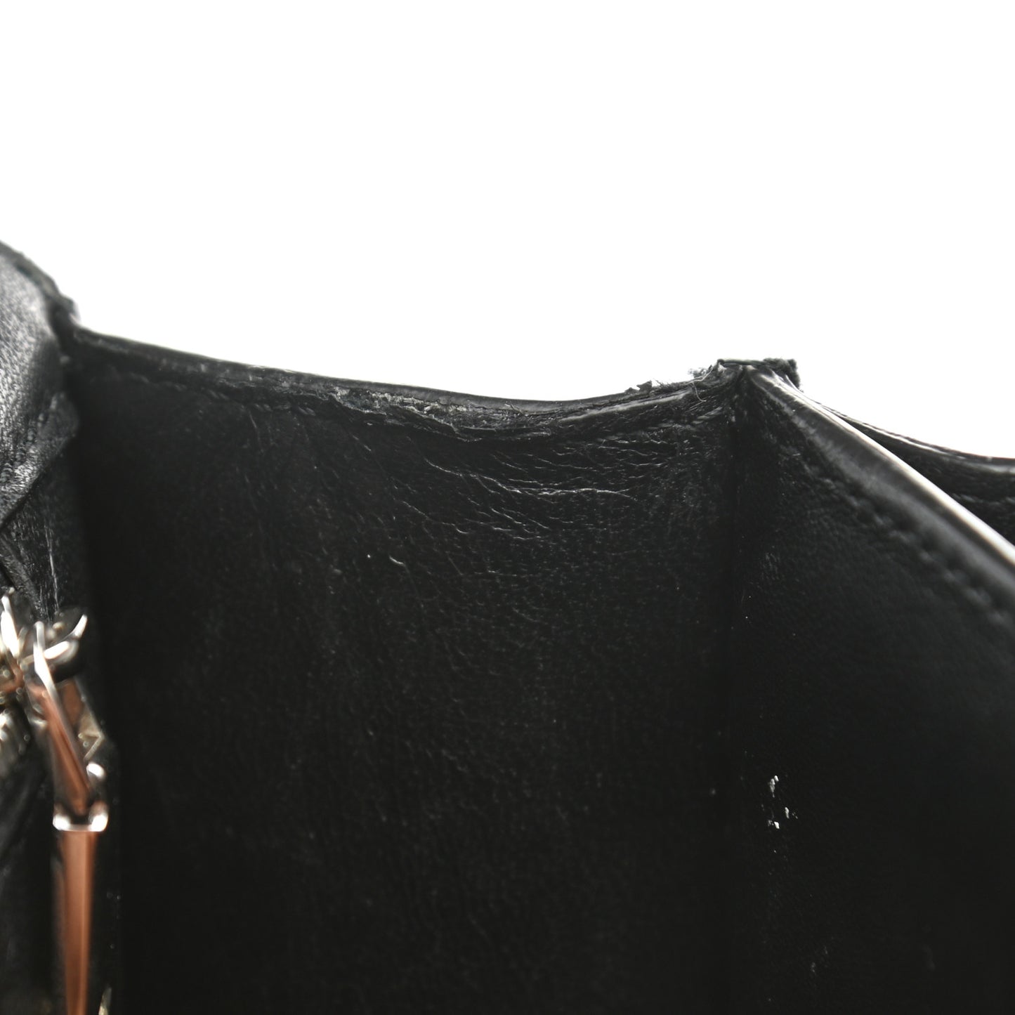 Calfskin Montage Print Small TB Bag Black