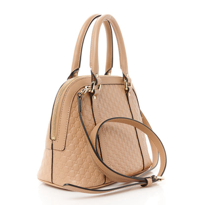 Gucci Soft Microguccissima Mini Dome Bag Camelia 3 of 12