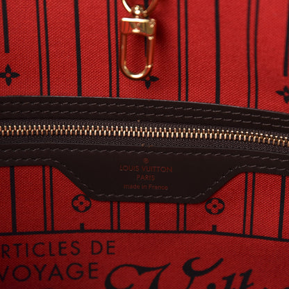 Louis Vuitton Damier Ebene Neverfull MM 8 of 10