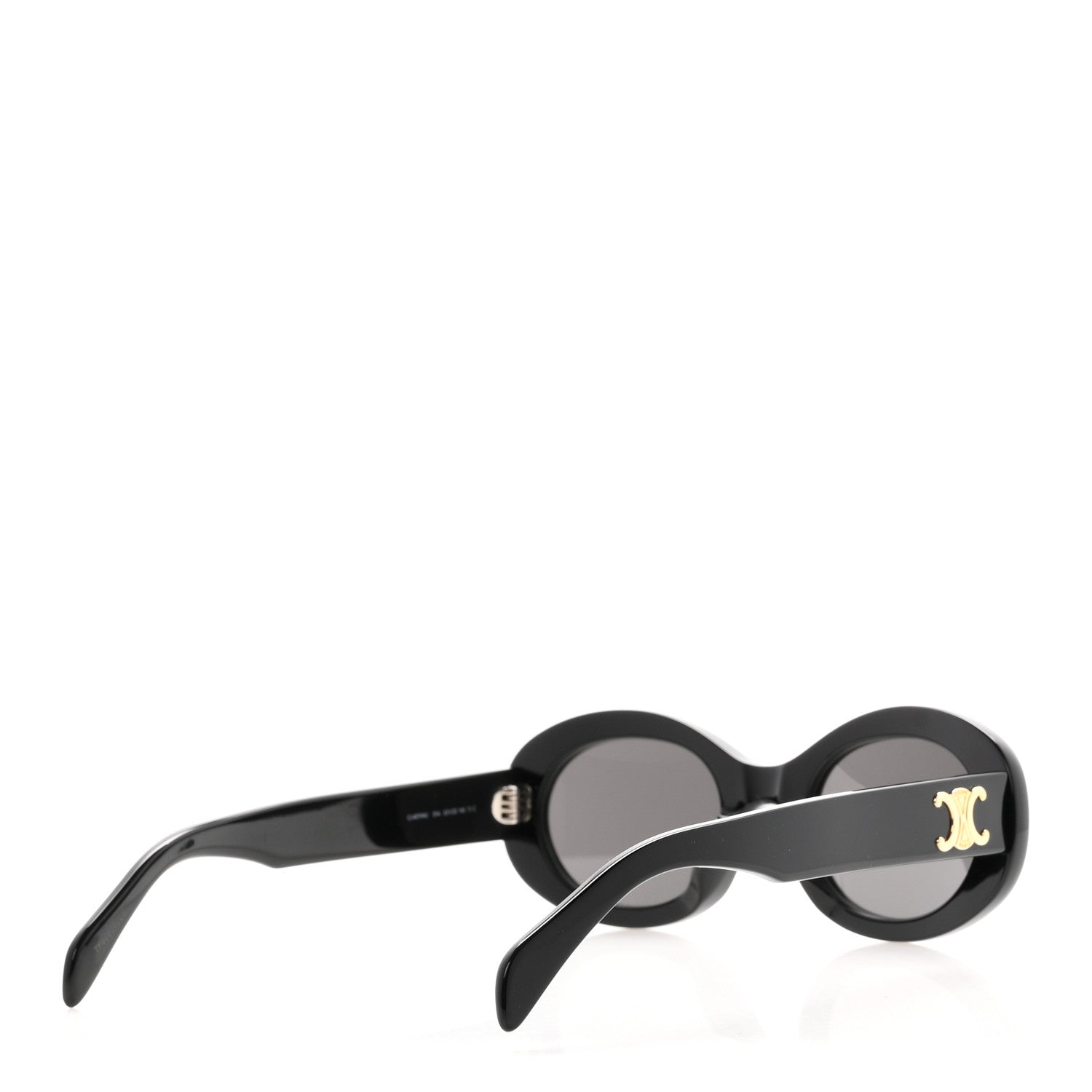 Celine Acetate Triomphe 01 Sunglasses CL 40194U Black 4 of 7