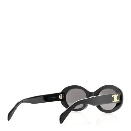Celine Acetate Triomphe 01 Sunglasses CL 40194U Black 4 of 7