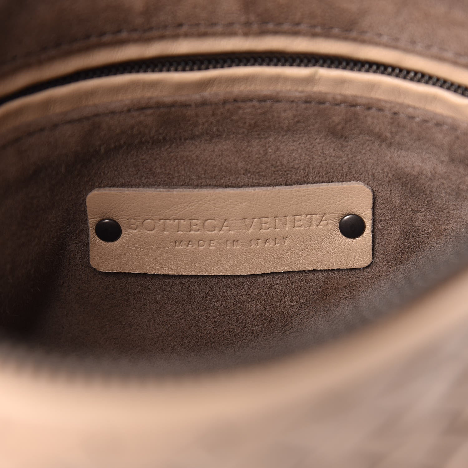Bottega Veneta Nappa Intrecciato Pillow Crossbody Messenger Mink 9 of 16