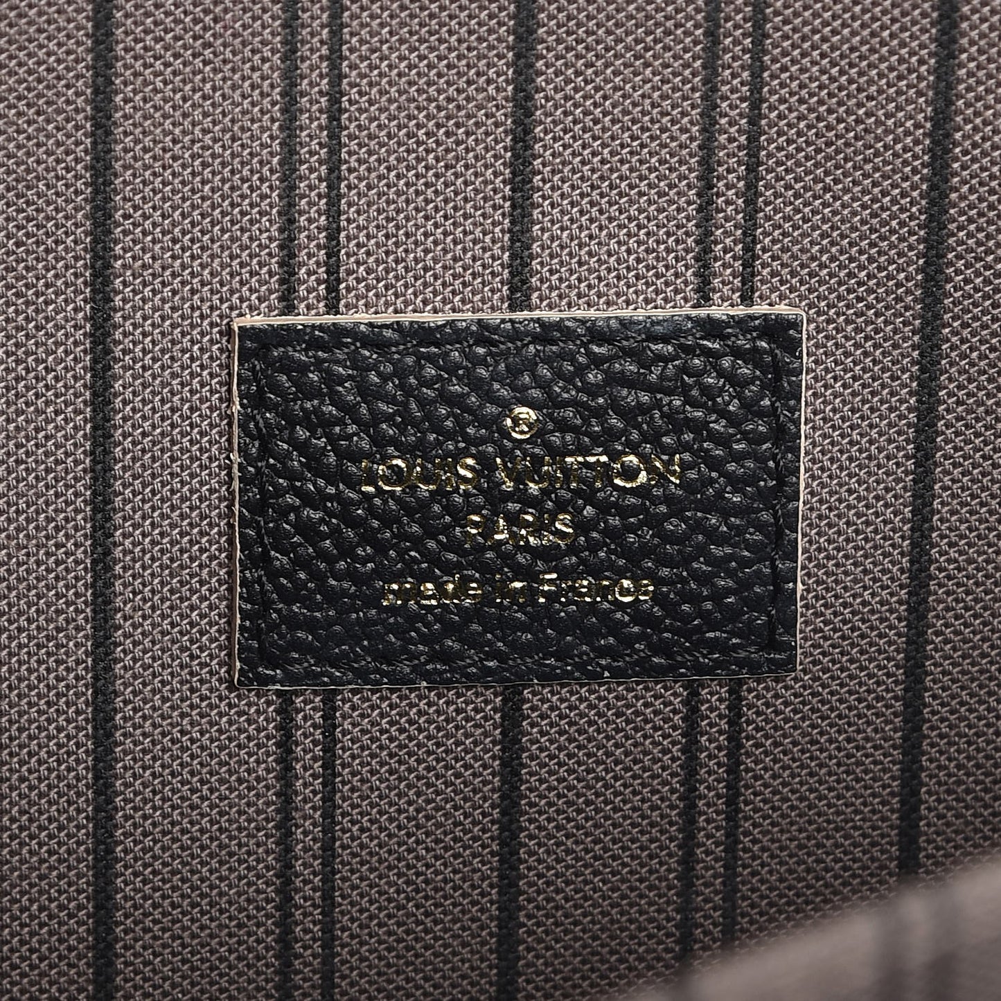 Empreinte Braided Pochette Metis Black