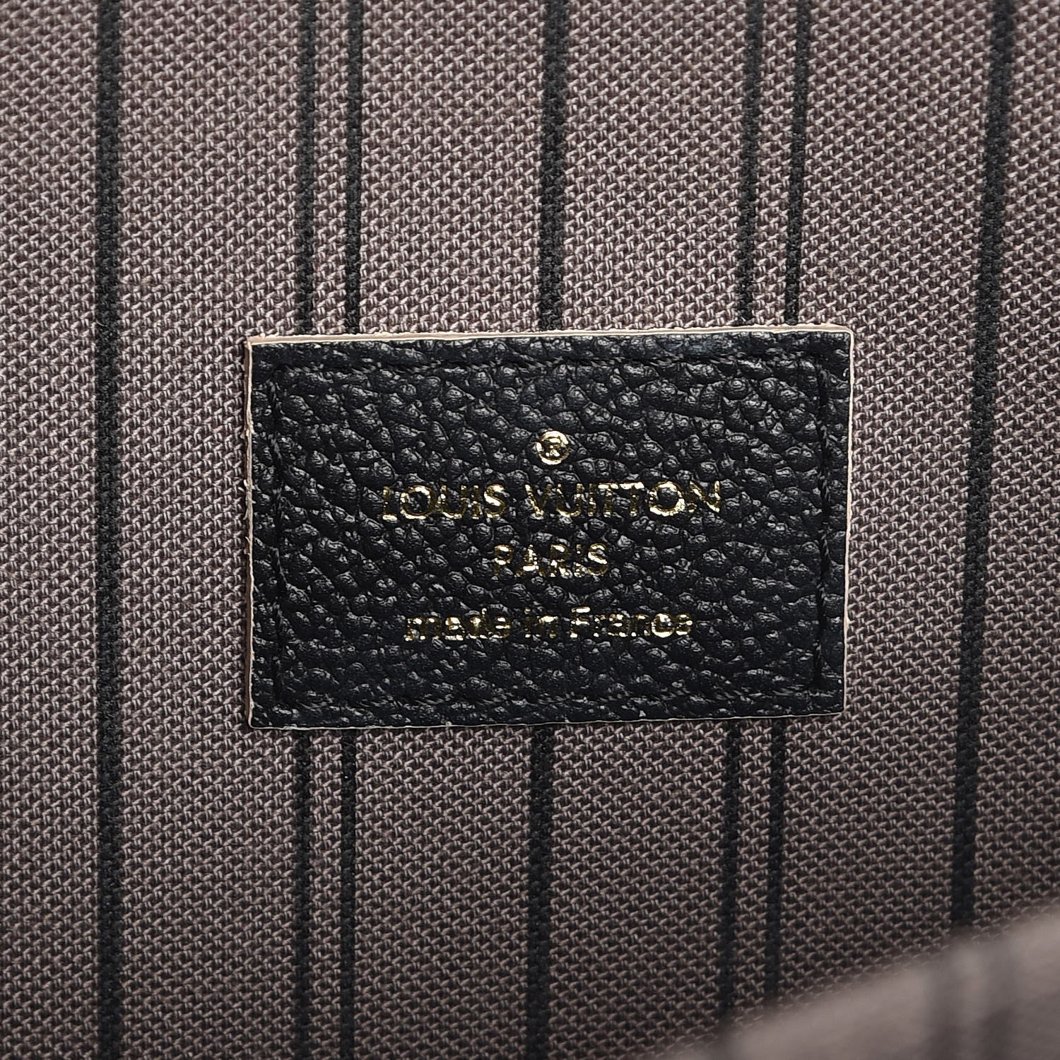 Louis Vuitton Empreinte Braided Pochette Metis Black 6 of 10