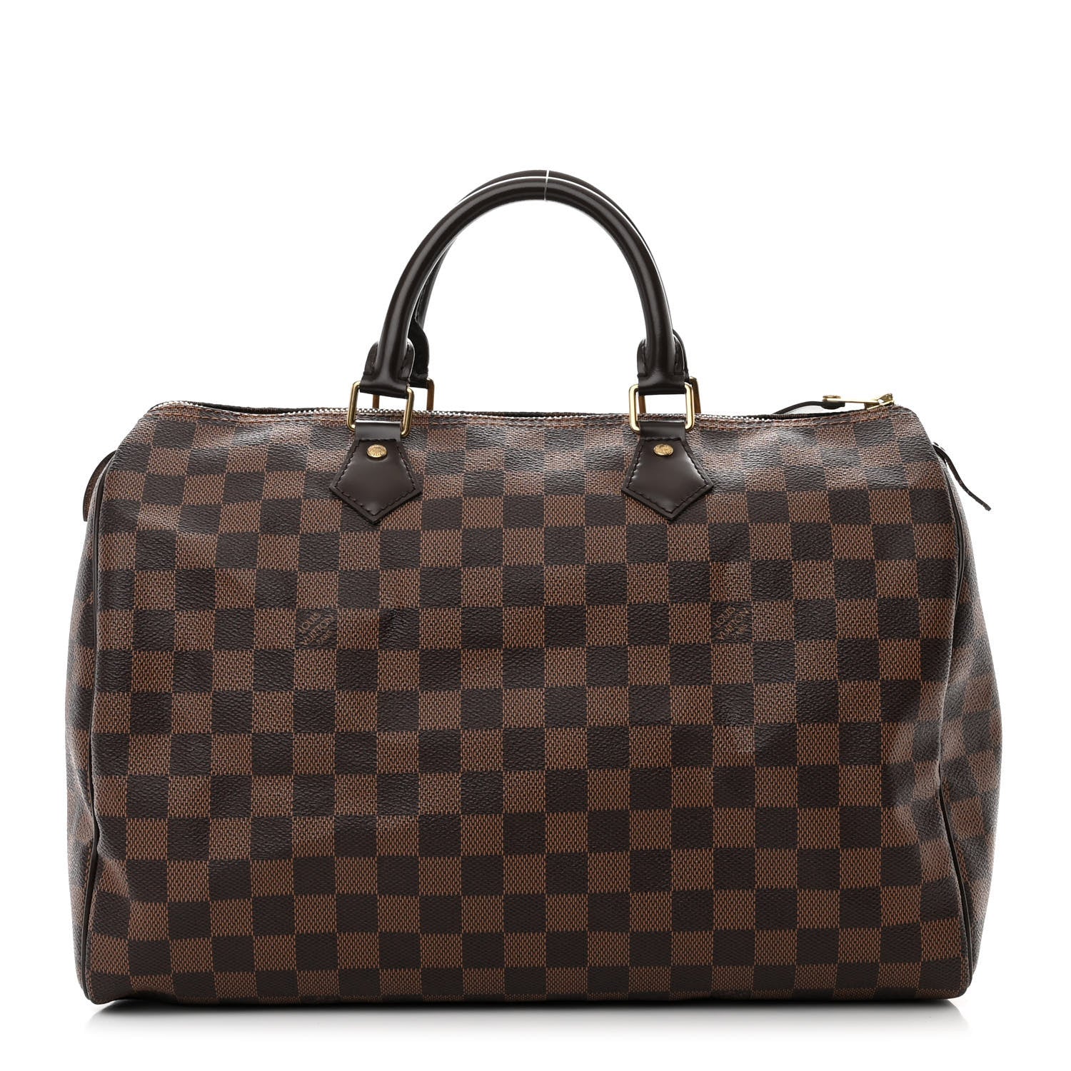 Louis Vuitton Damier Ebene Speedy 35 1 of 17