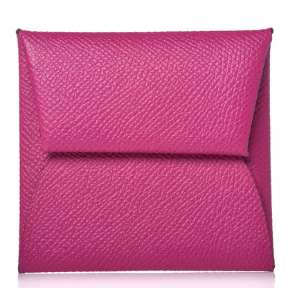 Hermes Epsom Bastia Coin Purse Rose Pourpre 1 of 8