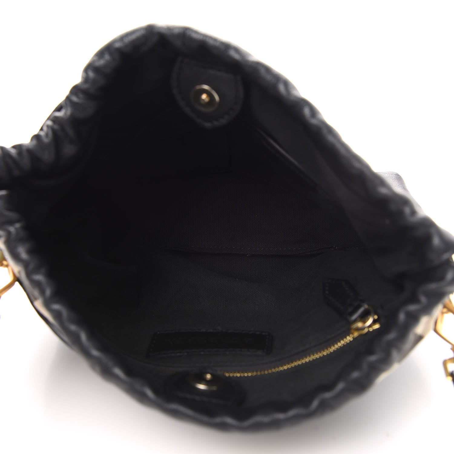 Burberry Calfskin House Check Little Crush Black 5 of 17