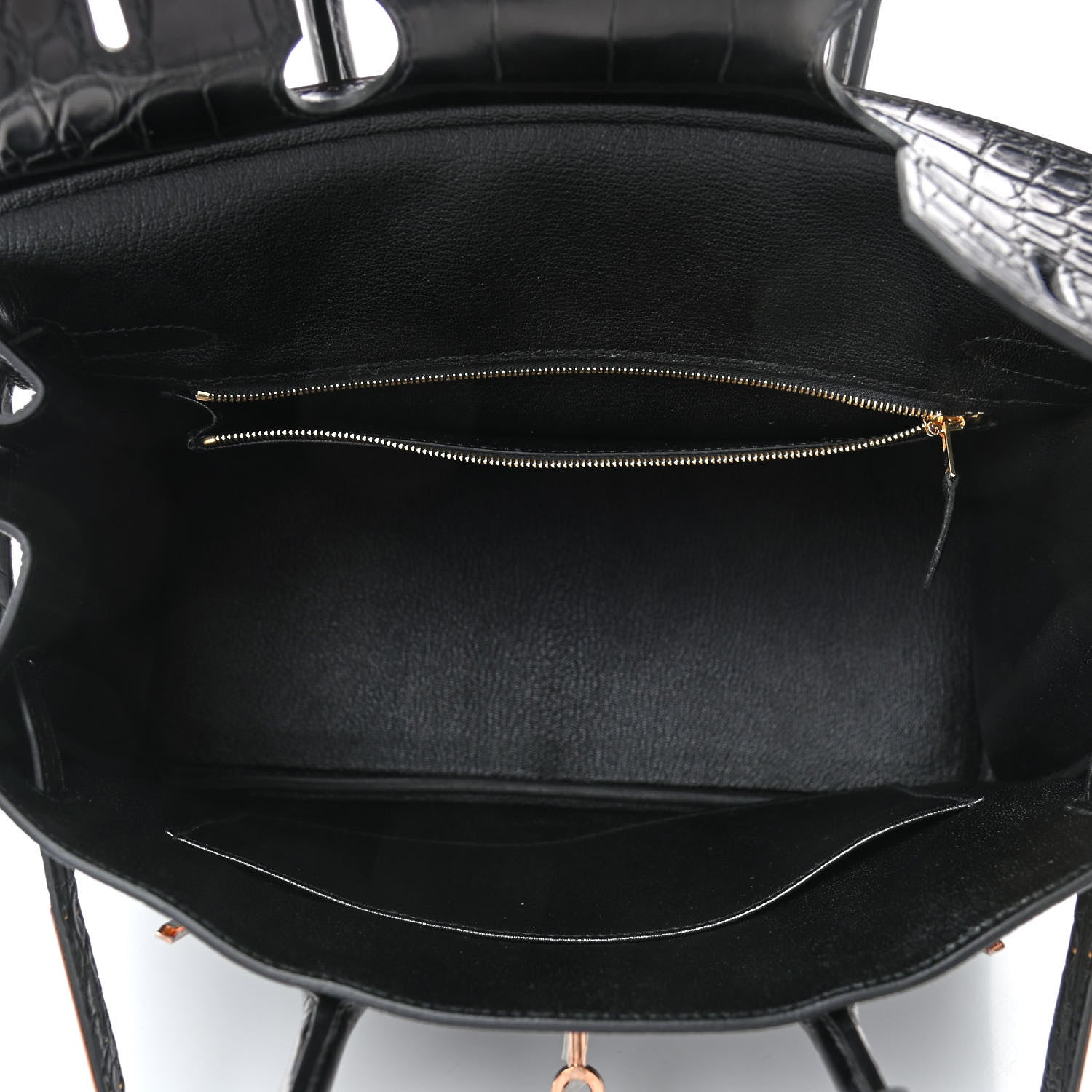 Hermes Togo Matte Alligator Birkin Touch 30 Black 4 of 10