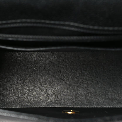 Chanel Caviar Diamond Stitched Flap Shoulder Bag Black 5 of 10