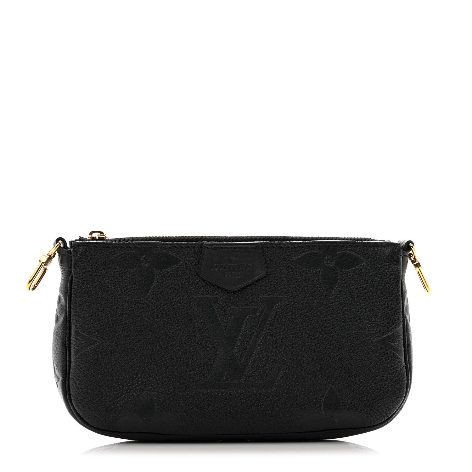 Louis Vuitton Empreinte Monogram Giant Multi Pochette Accessories Mini Pochette Black 1 of 7