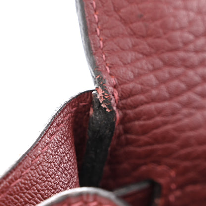Hermes Fjord Kelly Retourne 32 Rouge H 11 of 14