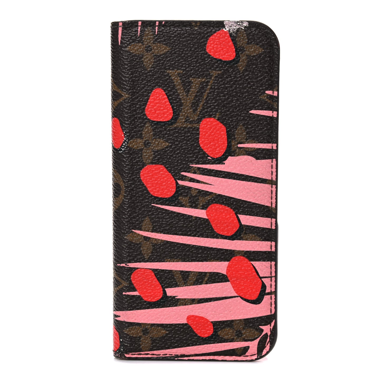 Monogram Jungle Dots iPhone 6 Folio Case Sugar Pink Poppy