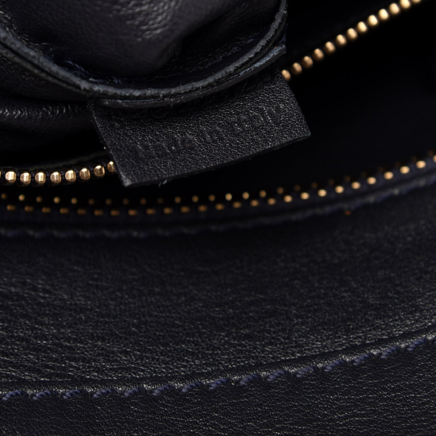 Calfskin Linen Mini Tri-Color Luggage Poppy