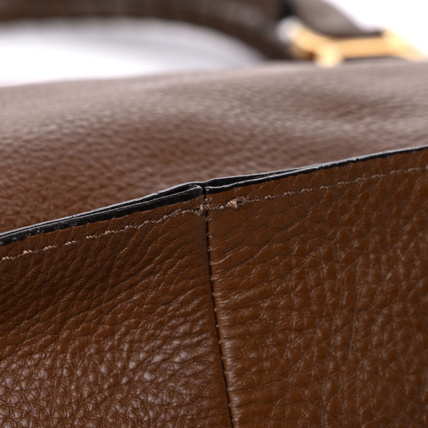 Calfskin Medium Marcie Satchel Ebony