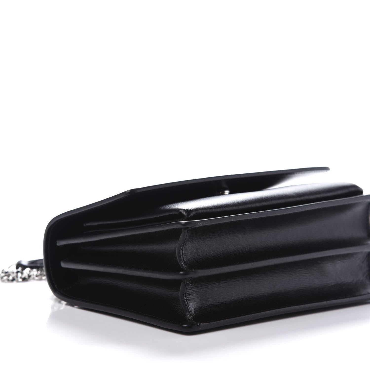 Saint Laurent Calfskin Medium Monogram Sunset Black 6 of 10