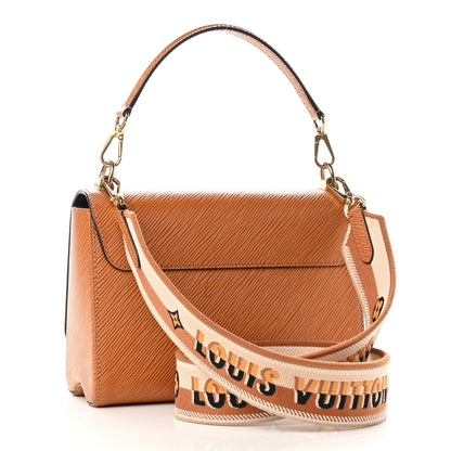 Louis Vuitton Epi Twist Shoulder Bag MM Gold Honey 2 of 9