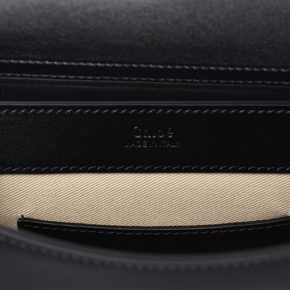 Chloe Calfskin Suede C Clutch With Chain Black 6 of 10