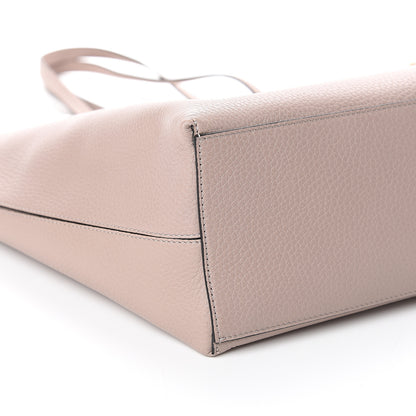 Valentino Garavani Grained Calfskin Rockstud Shoulder Tote Poudre 7 of 8