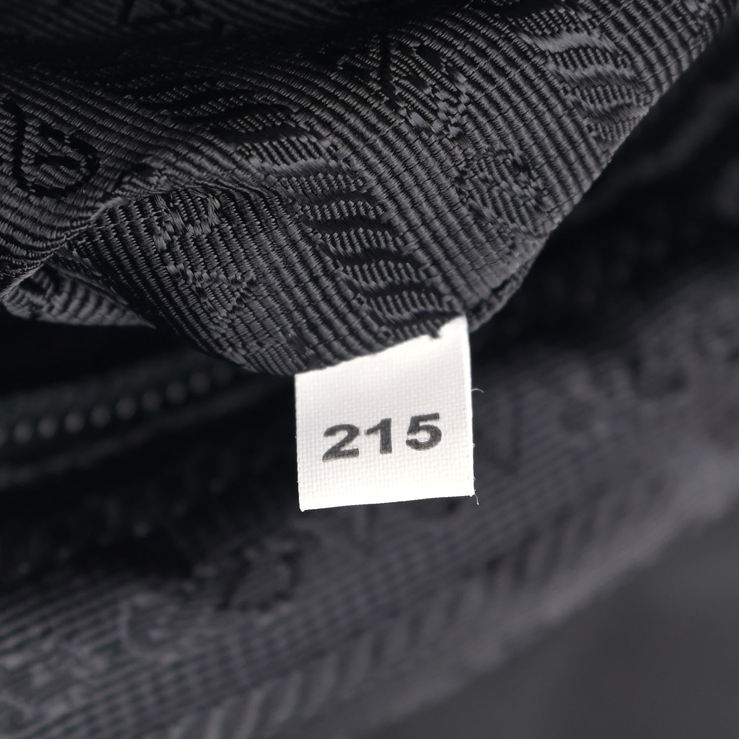 Prada Nylon Vela Saffiano Medium Cinch Backpack Black 7 of 11