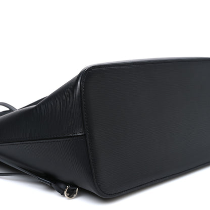 Louis Vuitton Epi Neverfull MM Black 9 of 12