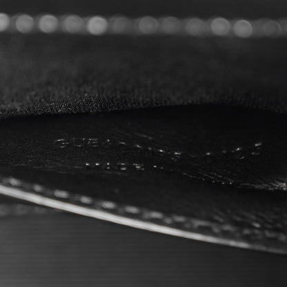 Saint Laurent Grain De Poudre Textured Mixed Matelasse Triquilt Small Monogram Satchel Black 8 of 11