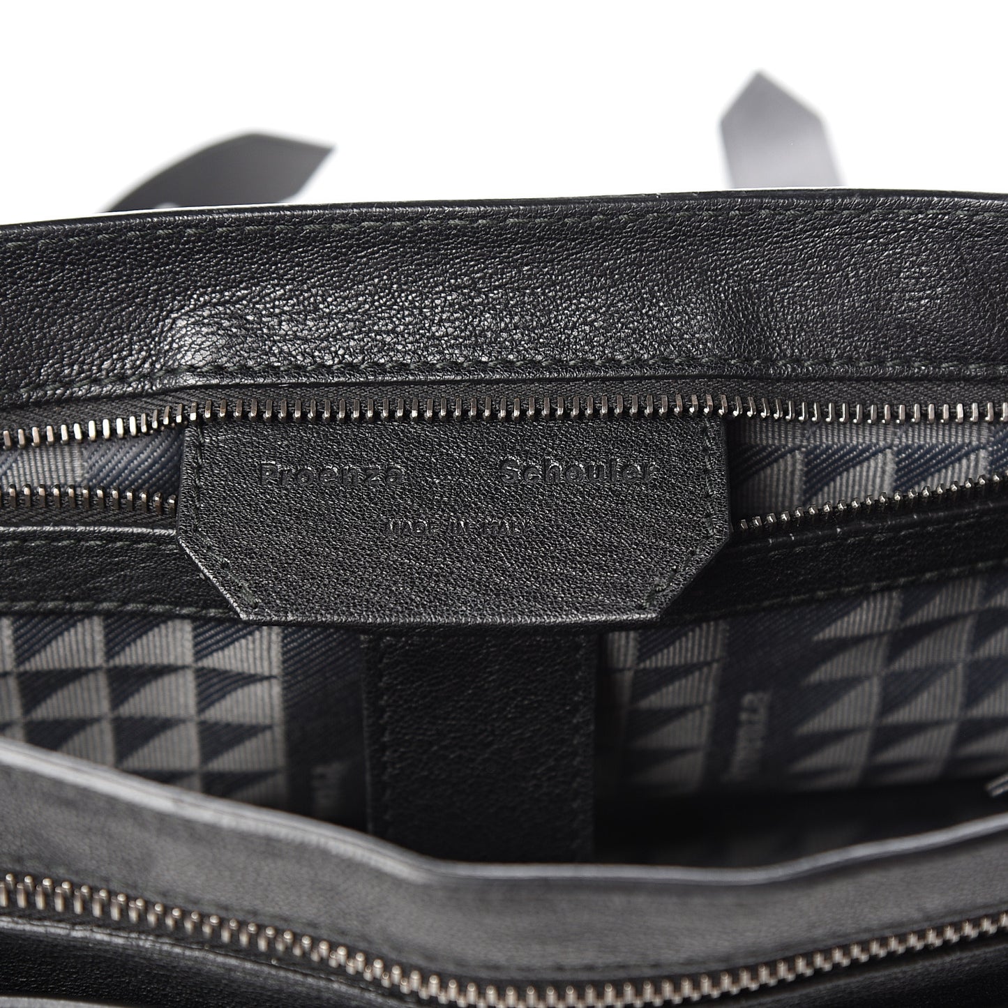 Lambskin Medium PS1 Satchel Black