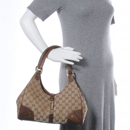 Gucci Monogram Large Bardot Brown 2 of 7