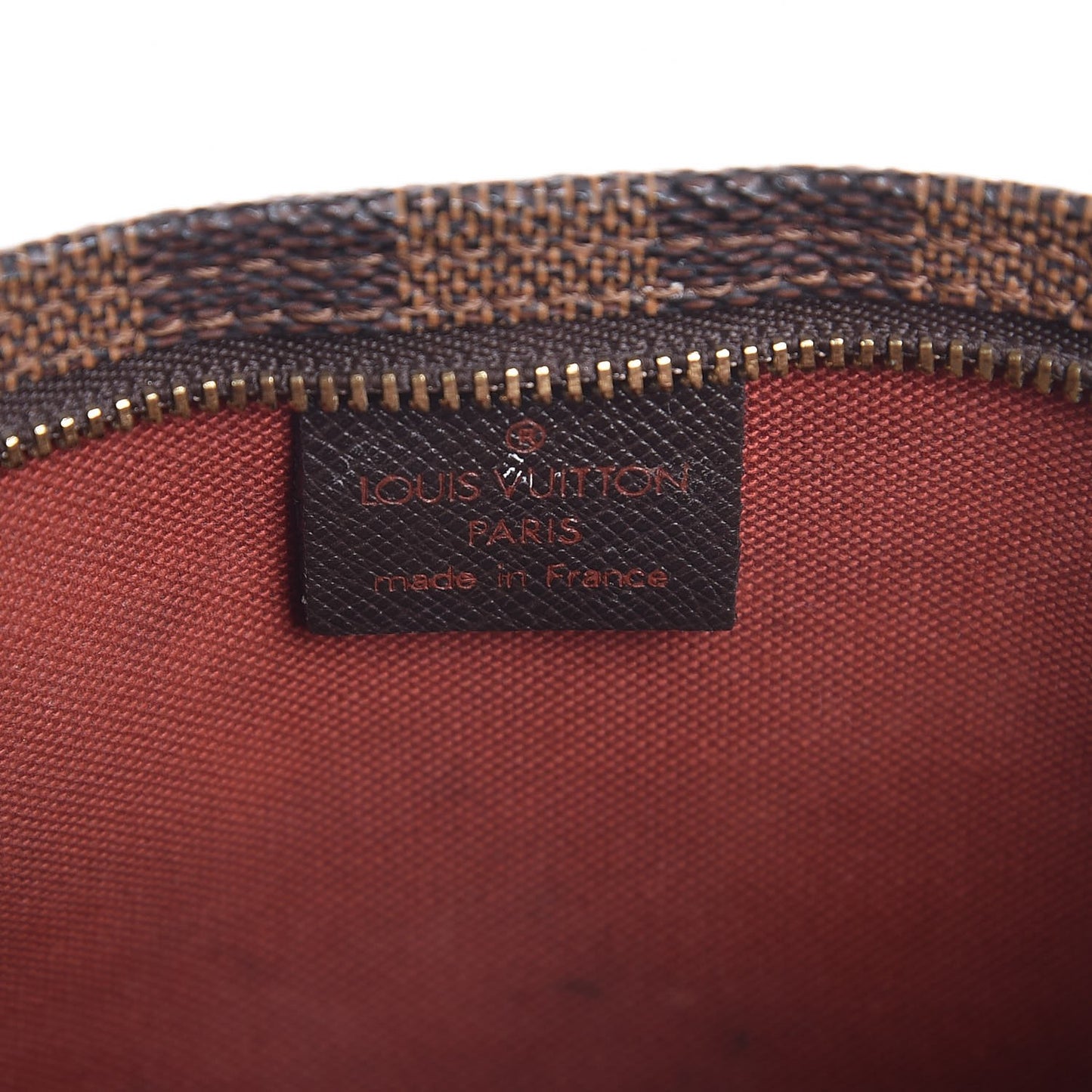 Damier Ebene Trousse Make Up Bag Pochette