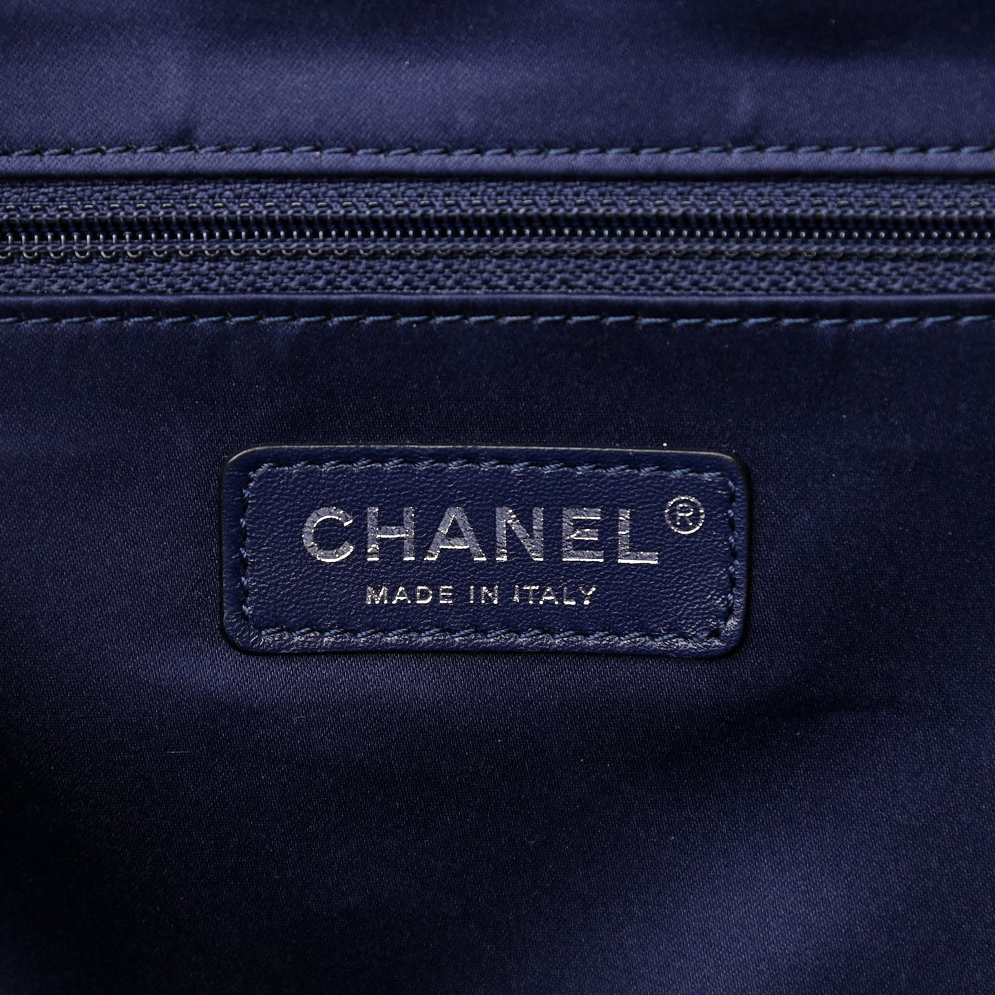 Tweed Nylon Quilted Astronaut Essentials Backpack Navy