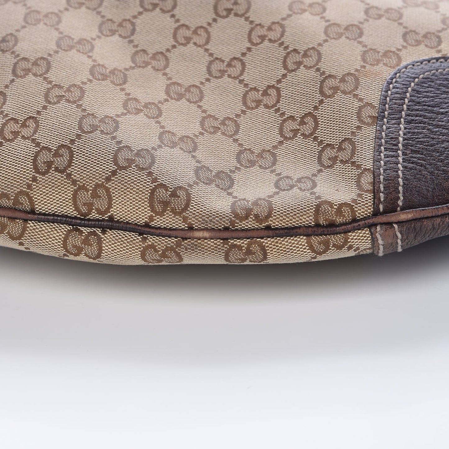 Monogram Large Princy Hobo Dark Brown