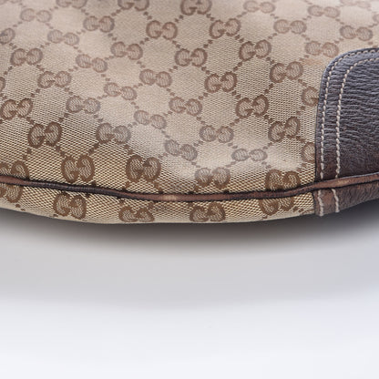 Gucci Monogram Large Princy Hobo Dark Brown 11 of 12